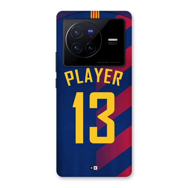 Player Thirteen Back Case for Vivo X80