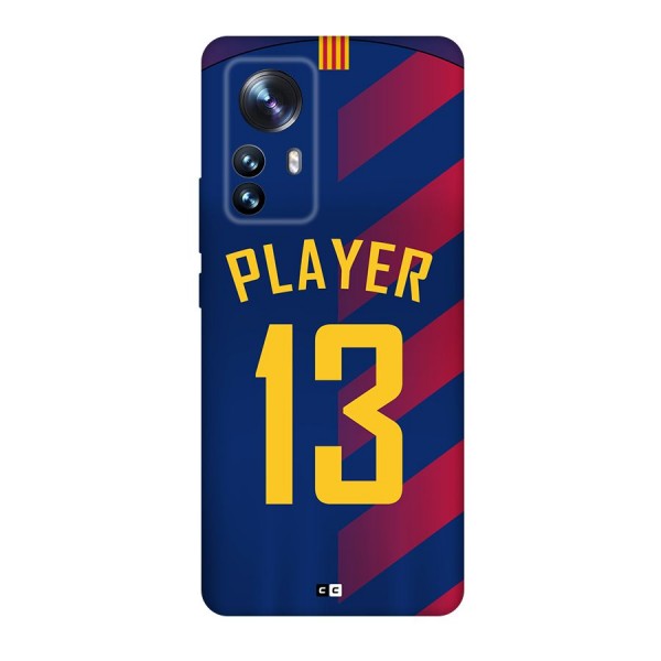 Player Thirteen Back Case for Xiaomi 12 Pro