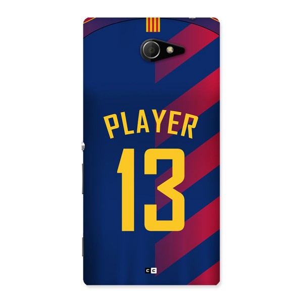 Player Thirteen Back Case for Xperia M2