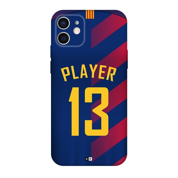 Player Thirteen Back Case for iPhone 12