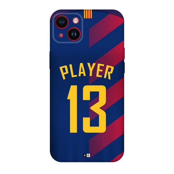 Player Thirteen Back Case for iPhone 14 Plus