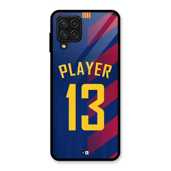 Player Thirteen Glass Back Case for Galaxy A22 4G