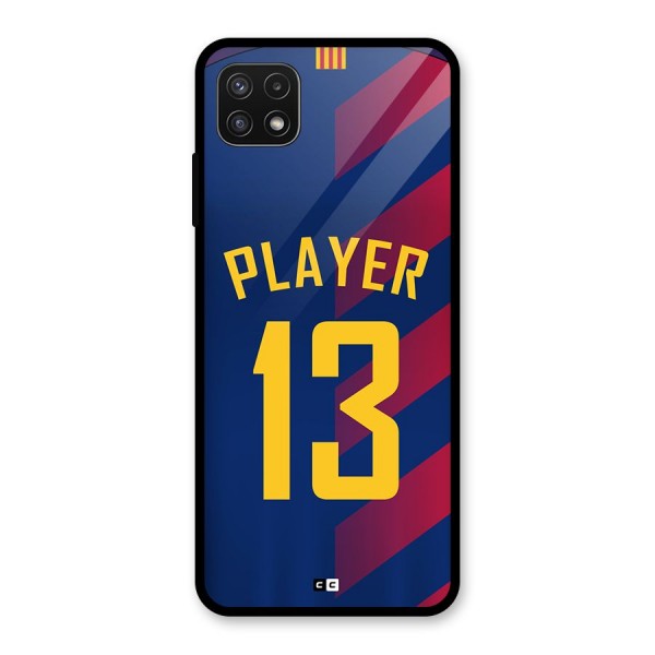 Player Thirteen Glass Back Case for Galaxy A22 5G