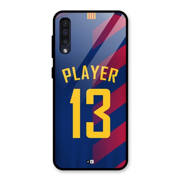 Player Thirteen Glass Back Case for Galaxy A50