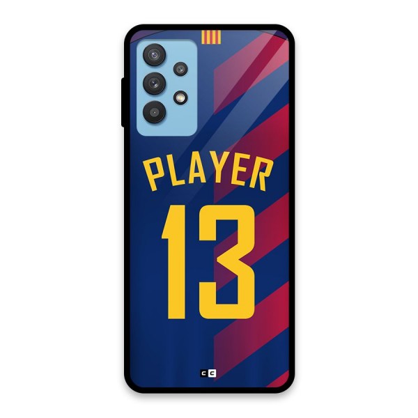 Player Thirteen Glass Back Case for Galaxy M32 5G