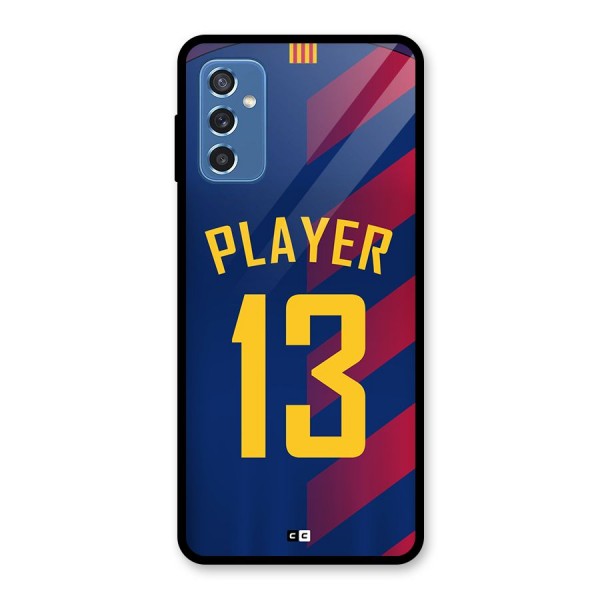 Player Thirteen Glass Back Case for Galaxy M52 5G