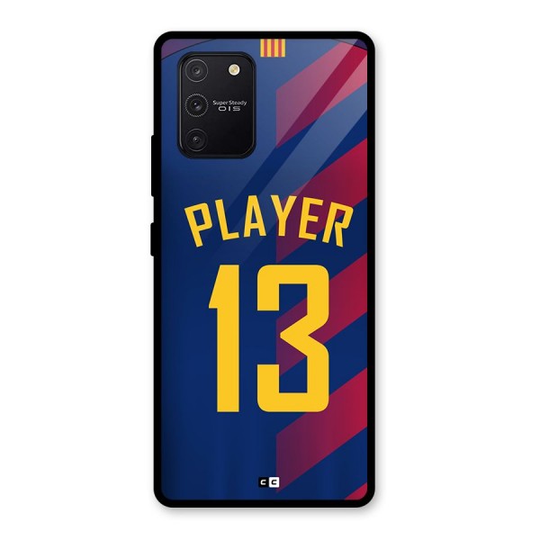 Player Thirteen Glass Back Case for Galaxy S10 Lite