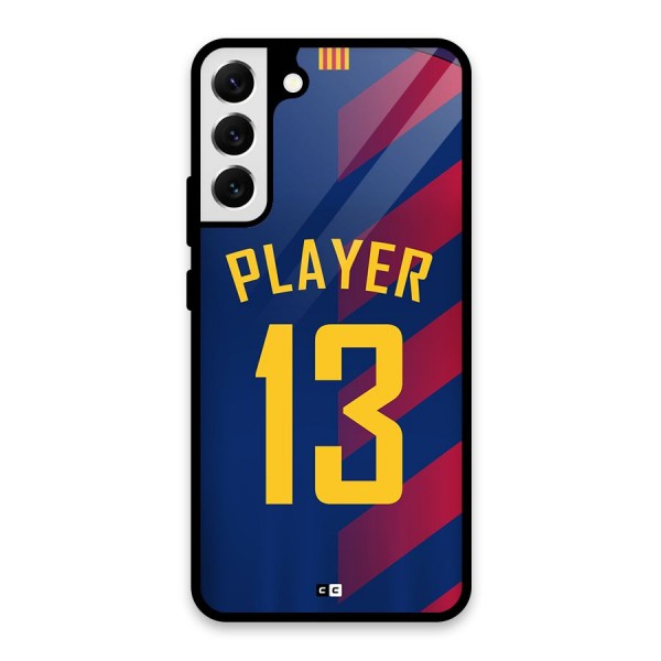 Player Thirteen Glass Back Case for Galaxy S22 Plus 5G