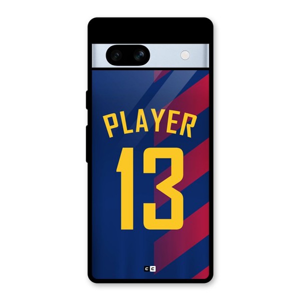 Player Thirteen Glass Back Case for Google Pixel 7a