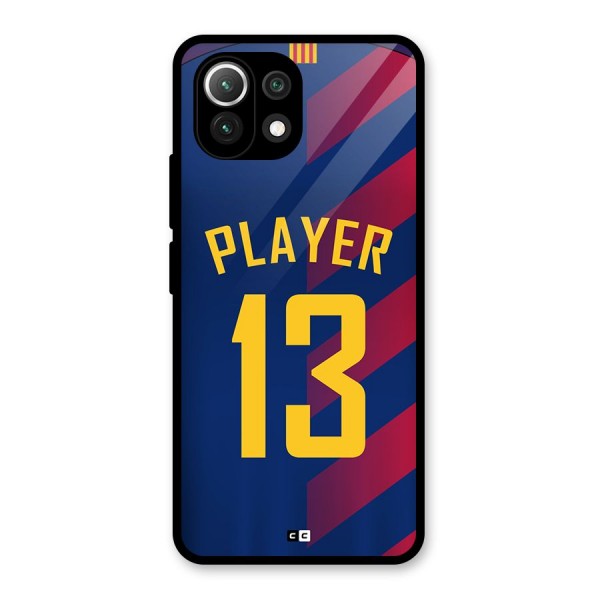 Player Thirteen Glass Back Case for Mi 11 Lite