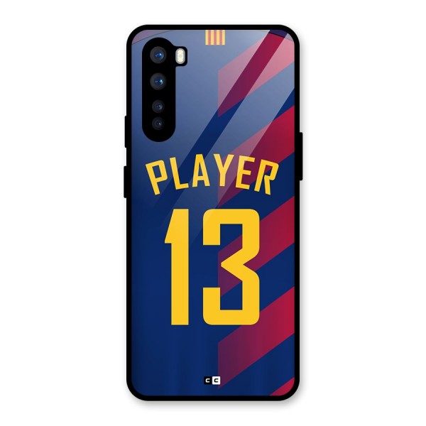 Player Thirteen Glass Back Case for OnePlus Nord