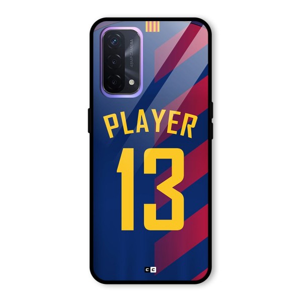 Player Thirteen Glass Back Case for Oppo A74 5G