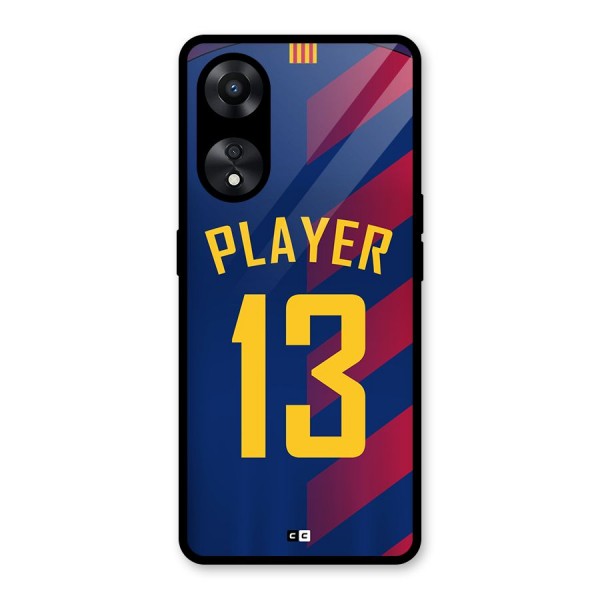 Player Thirteen Glass Back Case for Oppo A78