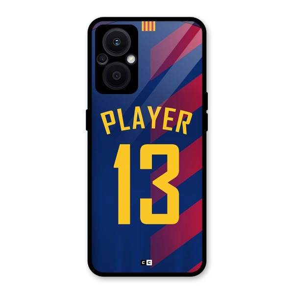 Player Thirteen Glass Back Case for Oppo F21s Pro 5G