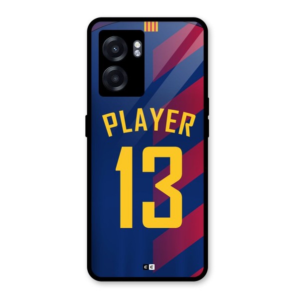 Player Thirteen Glass Back Case for Oppo K10 (5G)