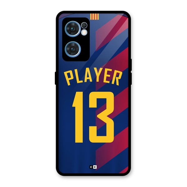 Player Thirteen Glass Back Case for Oppo Reno7 5G