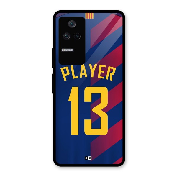 Player Thirteen Glass Back Case for Poco F4 5G