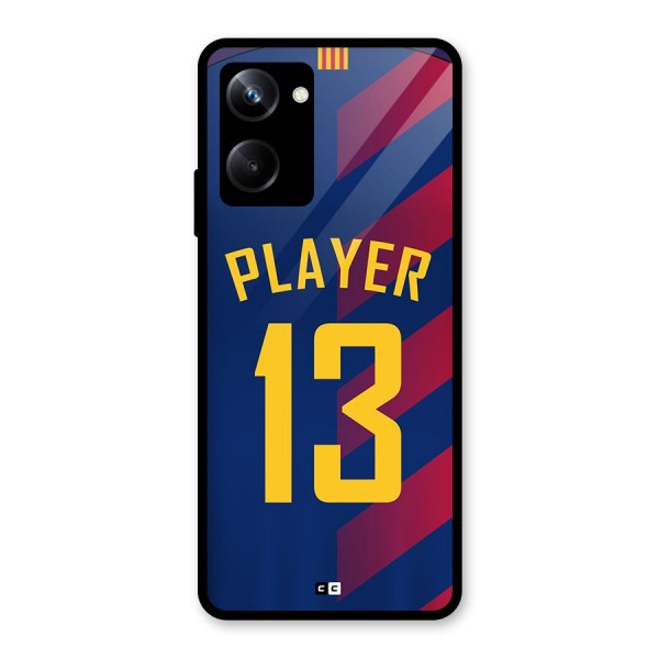 Player Thirteen Glass Back Case for Realme 10 Pro