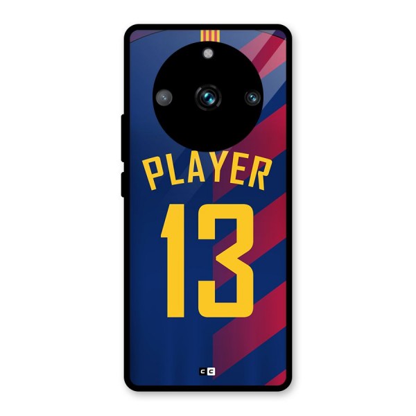 Player Thirteen Glass Back Case for Realme 11 Pro