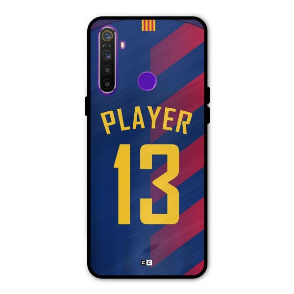 Player Thirteen Glass Back Case for Realme 5s