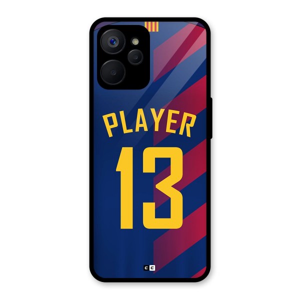 Player Thirteen Glass Back Case for Realme 9i 5G