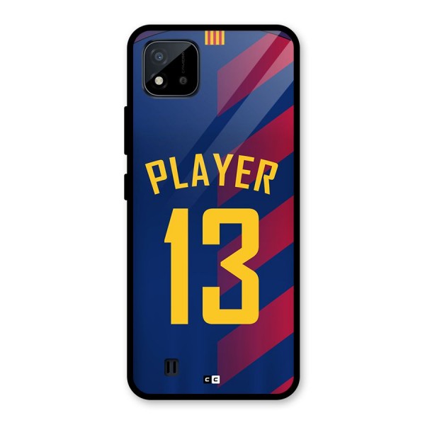 Player Thirteen Glass Back Case for Realme C11 2021