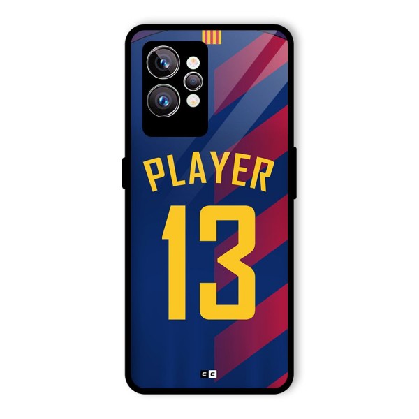 Player Thirteen Glass Back Case for Realme GT2 Pro