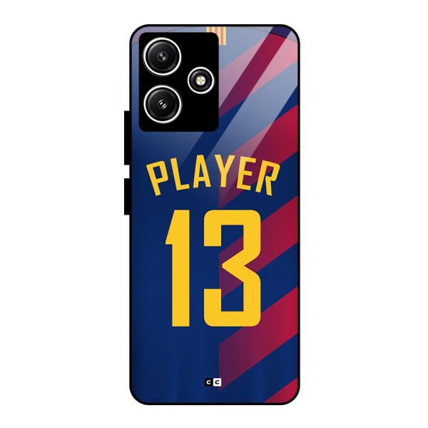 Player Thirteen Glass Back Case for Redmi 12 5G