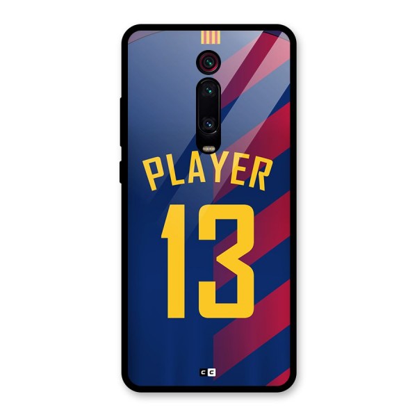 Player Thirteen Glass Back Case for Redmi K20