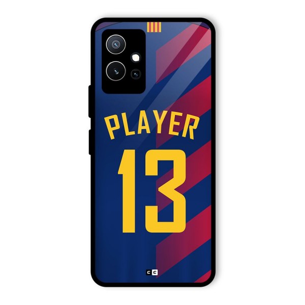 Player Thirteen Glass Back Case for Vivo T1 5G