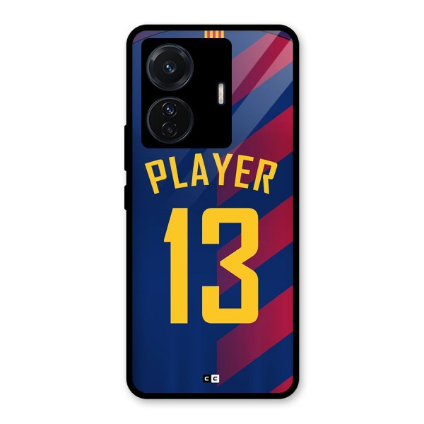 Player Thirteen Glass Back Case for Vivo T1 Pro