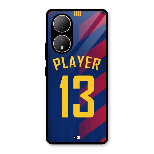 Player Thirteen Glass Back Case for Vivo T2