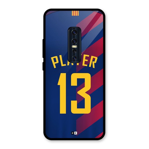 Player Thirteen Glass Back Case for Vivo V17 Pro