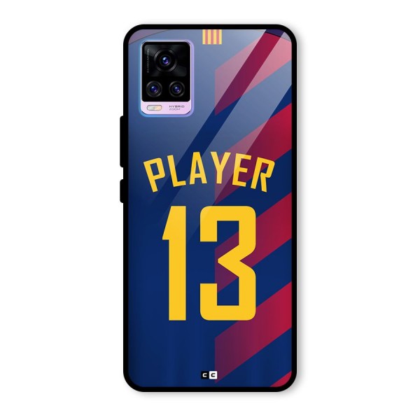 Player Thirteen Glass Back Case for Vivo V20 Pro