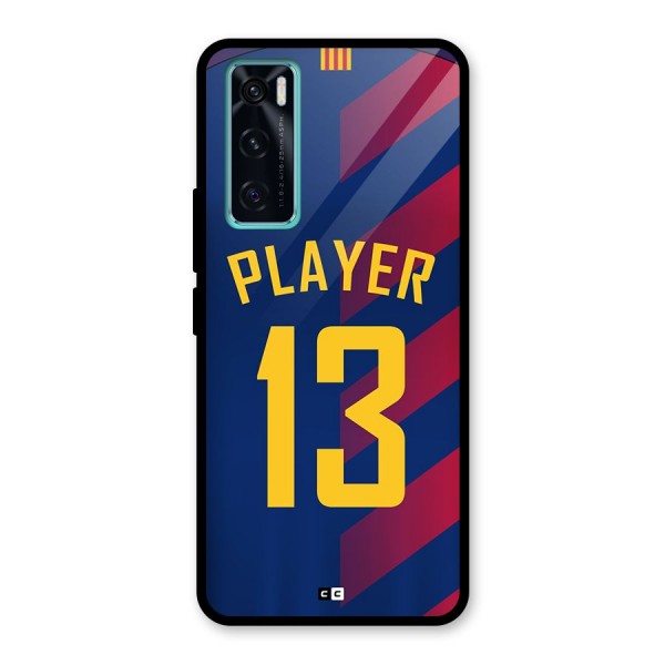 Player Thirteen Glass Back Case for Vivo V20 SE