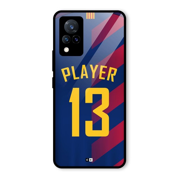 Player Thirteen Glass Back Case for Vivo V21 5G