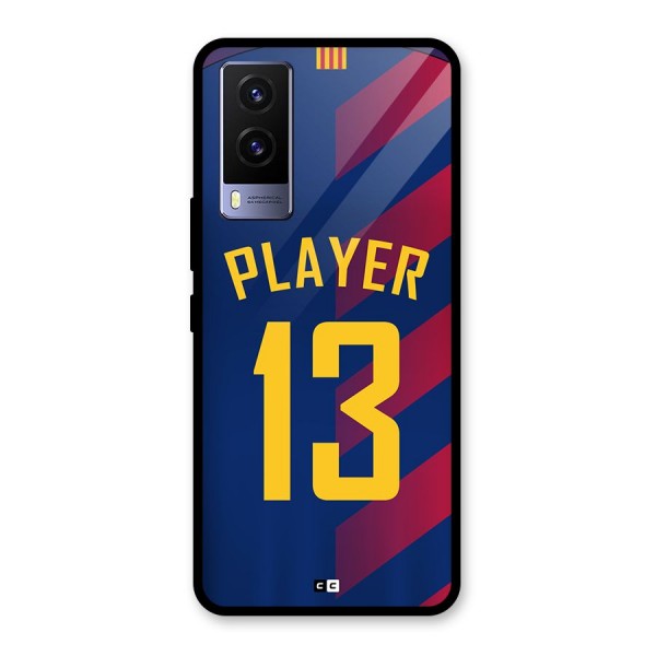 Player Thirteen Glass Back Case for Vivo V21e 5G