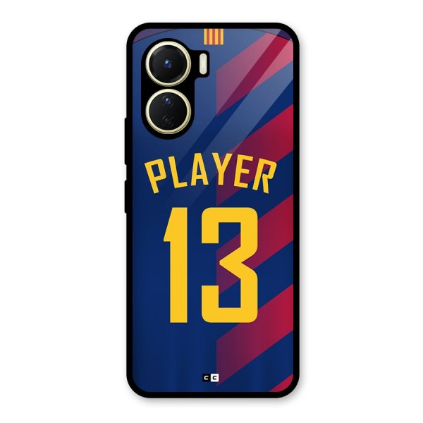 Player Thirteen Glass Back Case for Vivo Y16