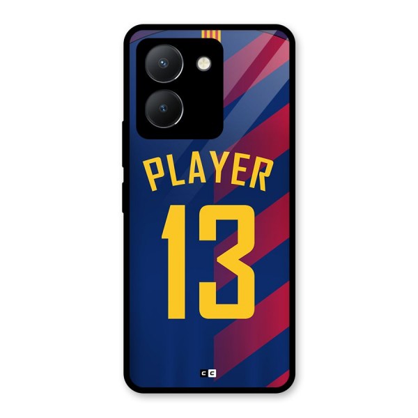 Player Thirteen Glass Back Case for Vivo Y36