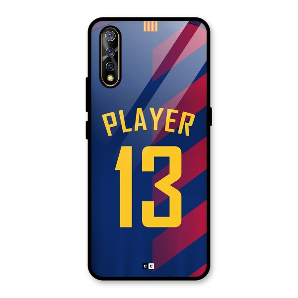 Player Thirteen Glass Back Case for Vivo Z1x