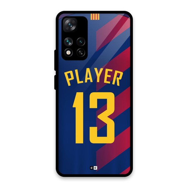 Player Thirteen Glass Back Case for Xiaomi 11i 5G