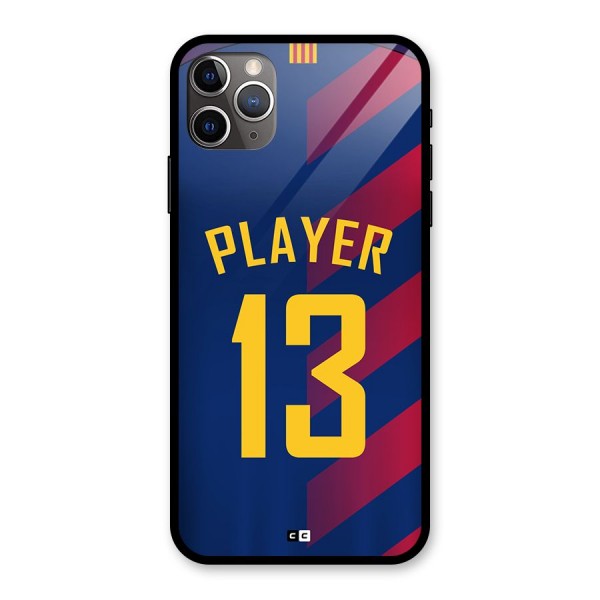 Player Thirteen Glass Back Case for iPhone 11 Pro Max