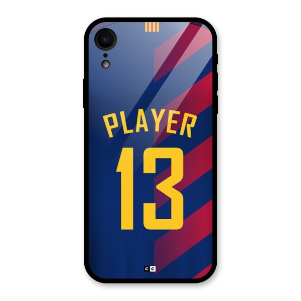 Player Thirteen Glass Back Case for iPhone XR