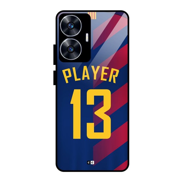 Player Thirteen Glass Back Case for realme C55