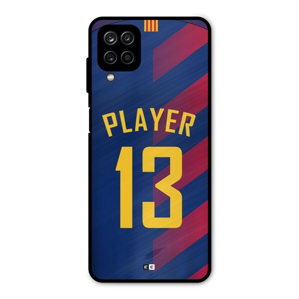 Player Thirteen Metal Back Case for Galaxy A12