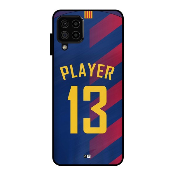 Player Thirteen Metal Back Case for Galaxy A22 4G