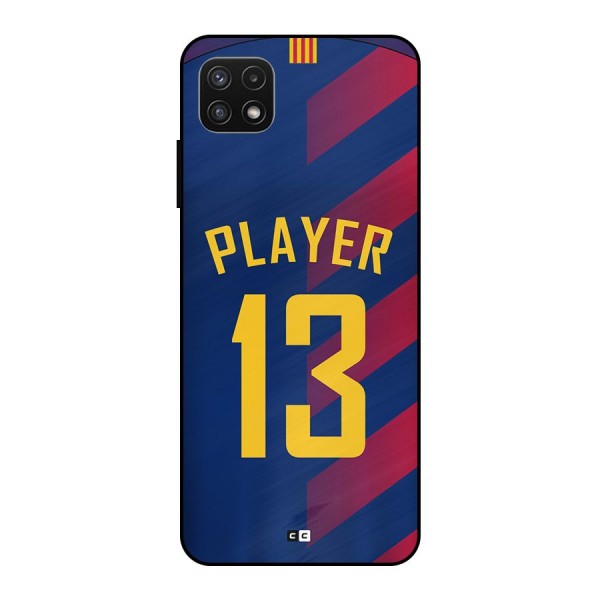 Player Thirteen Metal Back Case for Galaxy A22 5G