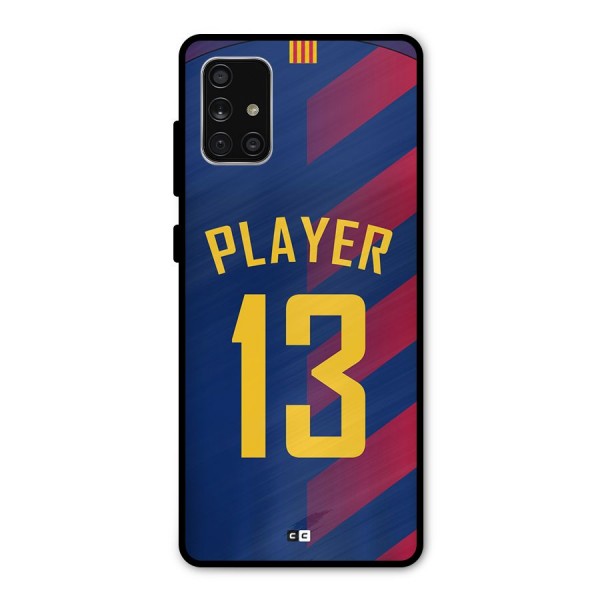 Player Thirteen Metal Back Case for Galaxy A71