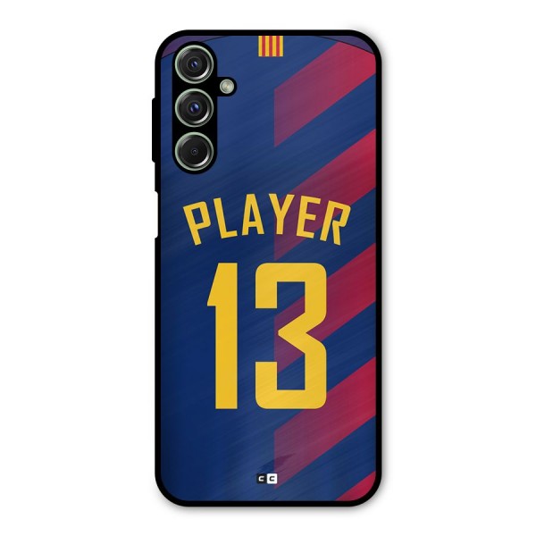 Player Thirteen Metal Back Case for Galaxy F34