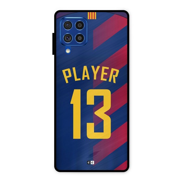 Player Thirteen Metal Back Case for Galaxy F62